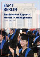 Master in Management Employment Report 2020-22